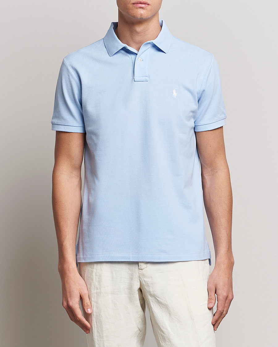 Homme | Polos | Polo Ralph Lauren | Custom Slim Fit Polo Office Blue