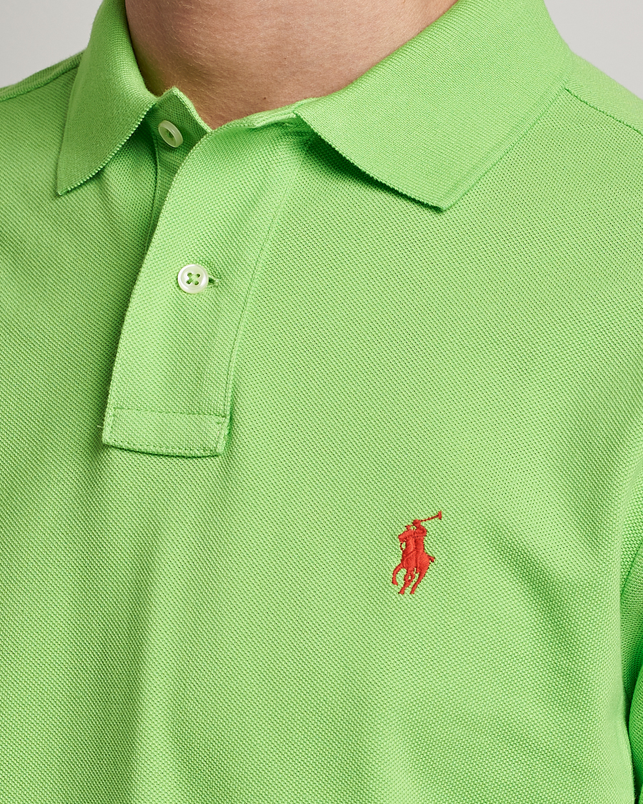 Homme | Polos | Polo Ralph Lauren | Custom Slim Fit Polo Kiwi Lime