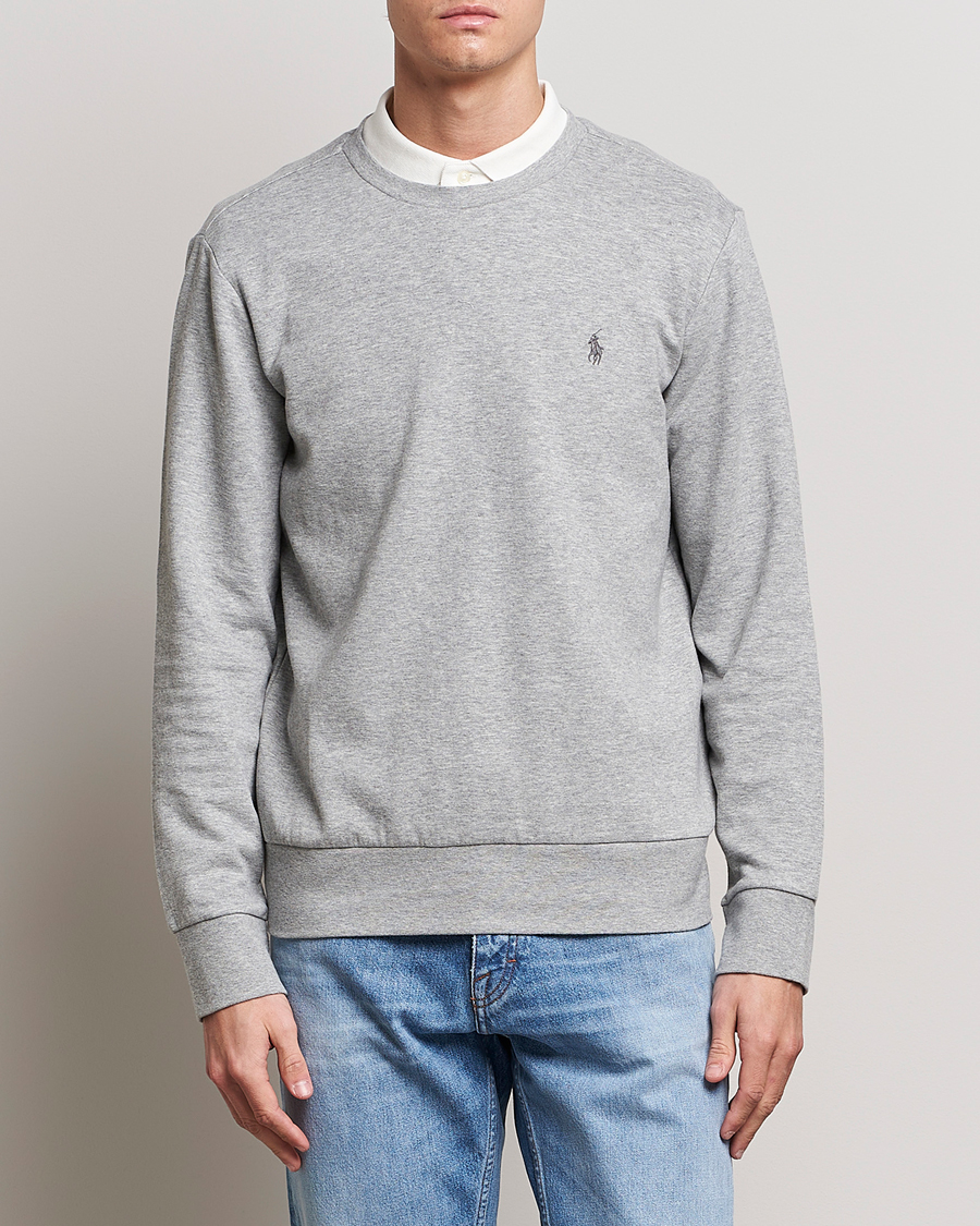Homme | Pulls Et Tricots | Polo Ralph Lauren | Double Knitted Jersey Sweatshirt Andover Heather
