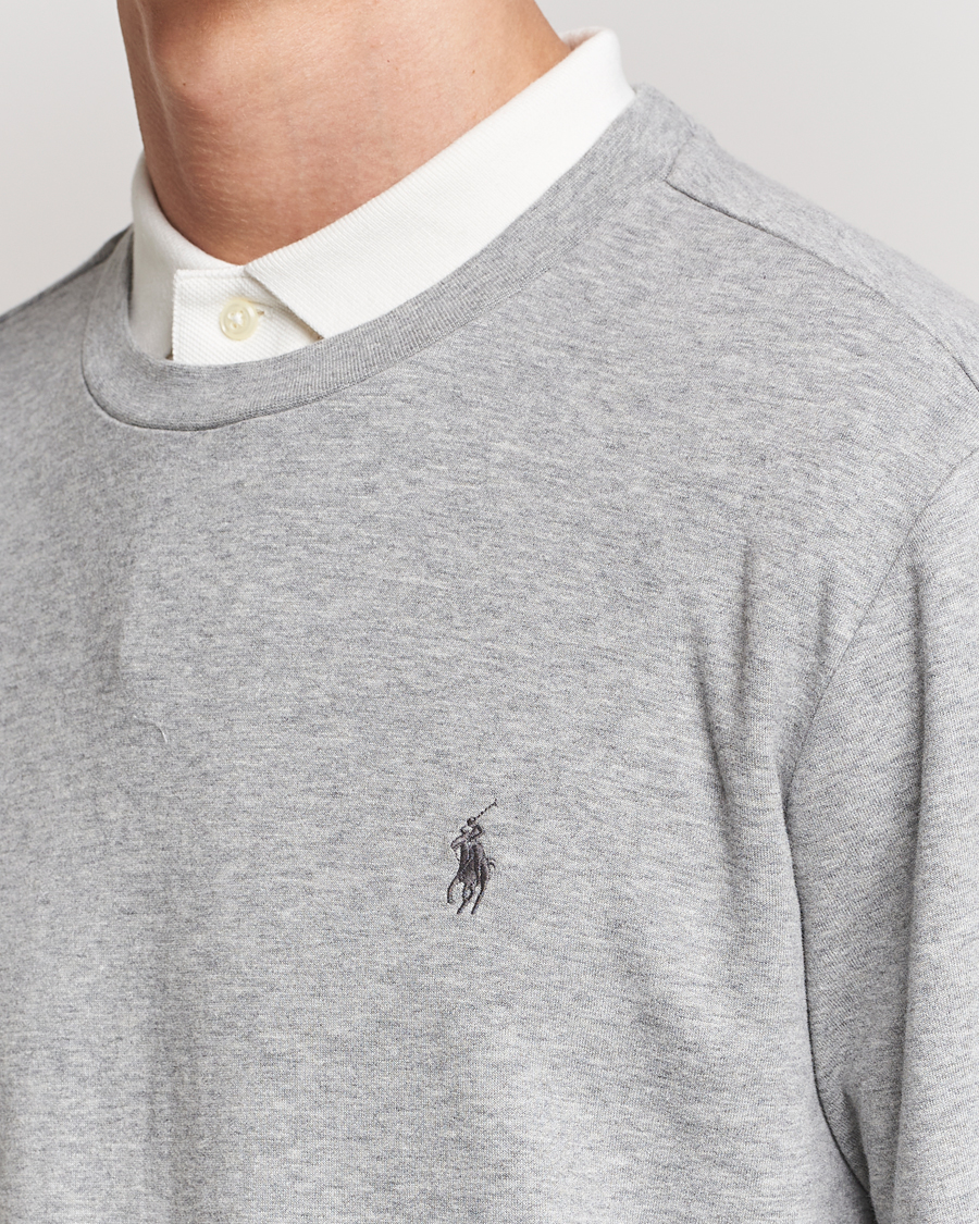 Homme | Pulls Et Tricots | Polo Ralph Lauren | Double Knitted Jersey Sweatshirt Andover Heather