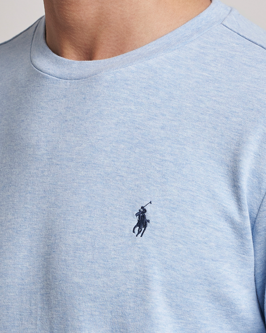 Homme | Pulls Et Tricots | Polo Ralph Lauren | Double Knitted Jersey Sweatshirt Elite Blue Heather