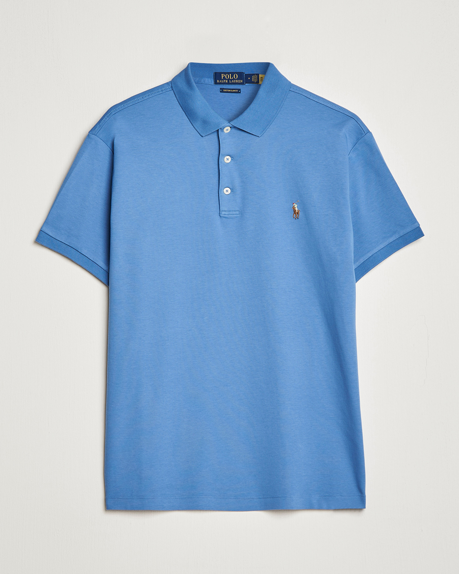 Homme | Polos | Polo Ralph Lauren | Luxury Pima Cotton Polo French Blue