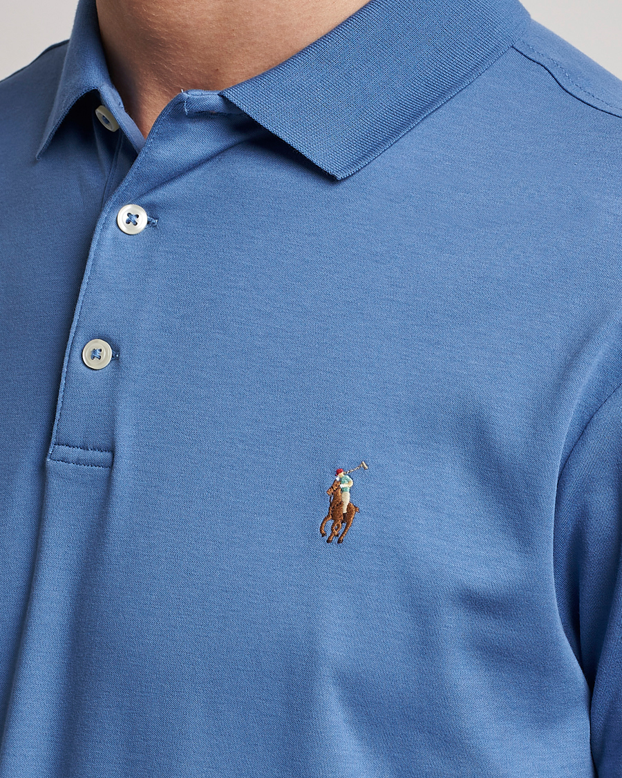 Homme | Polos | Polo Ralph Lauren | Luxury Pima Cotton Polo French Blue