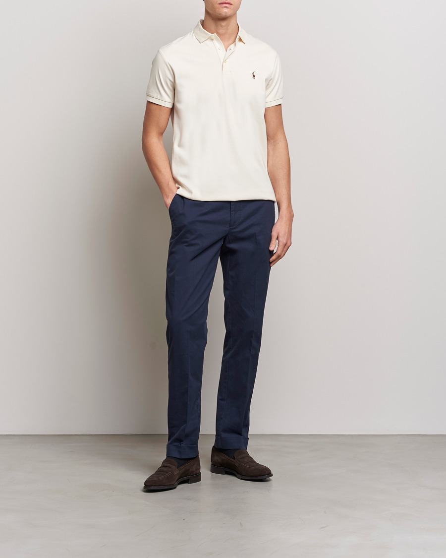 Homme | Polos | Polo Ralph Lauren | Luxury Pima Cotton Polo Guide Cream