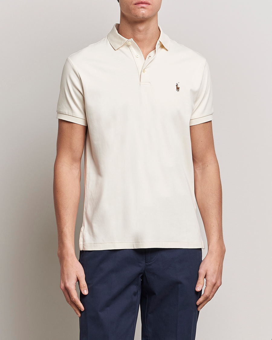 Homme | Polos | Polo Ralph Lauren | Luxury Pima Cotton Polo Guide Cream