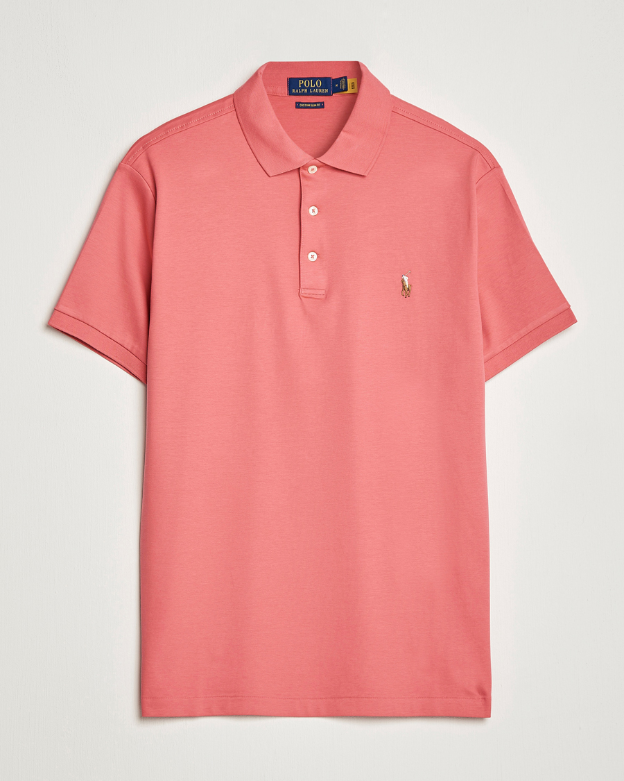 Homme | Polos | Polo Ralph Lauren | Luxury Pima Cotton Polo Red Sky