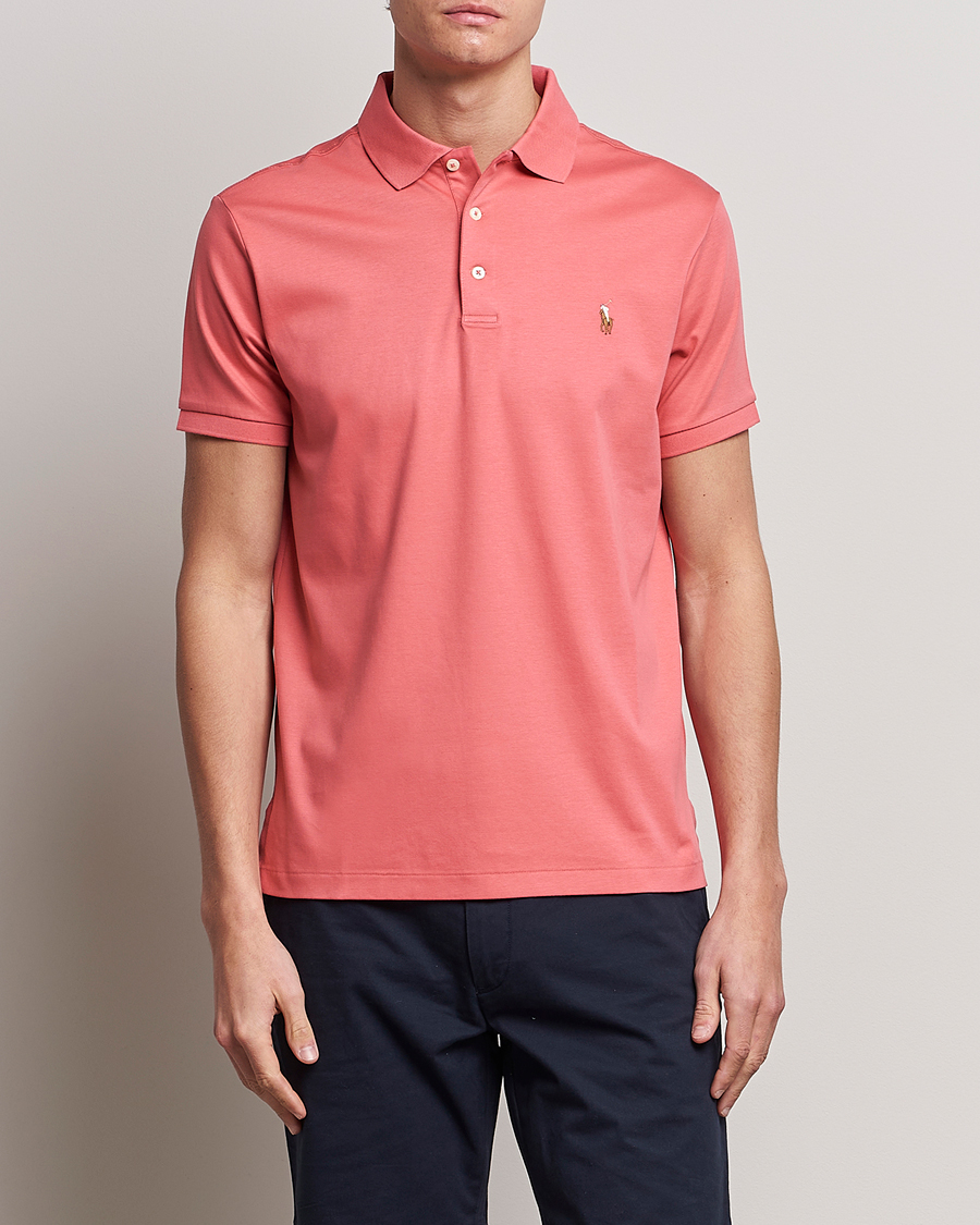 Homme | Polos | Polo Ralph Lauren | Luxury Pima Cotton Polo Red Sky