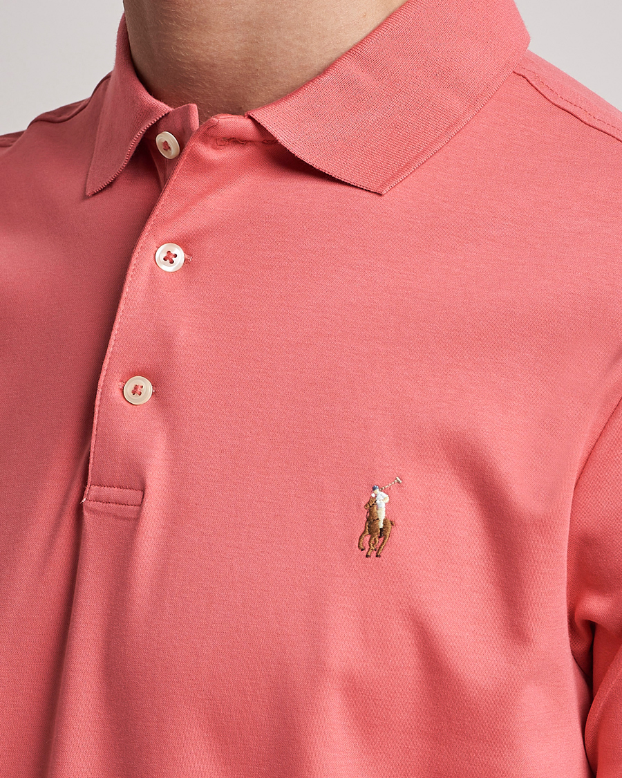 Homme | Polos | Polo Ralph Lauren | Luxury Pima Cotton Polo Red Sky