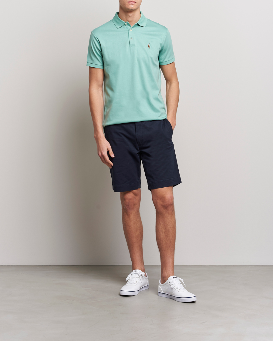 Homme | Polos | Polo Ralph Lauren | Luxury Pima Cotton Polo Essex Green