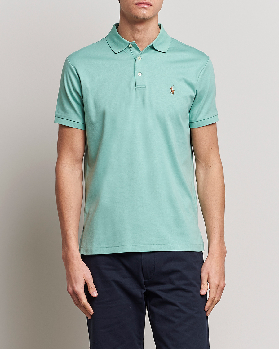 Homme | Polos | Polo Ralph Lauren | Luxury Pima Cotton Polo Essex Green
