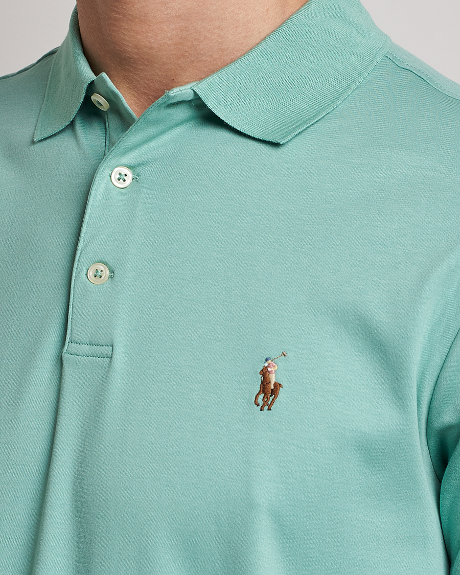 Homme | Polos | Polo Ralph Lauren | Luxury Pima Cotton Polo Essex Green