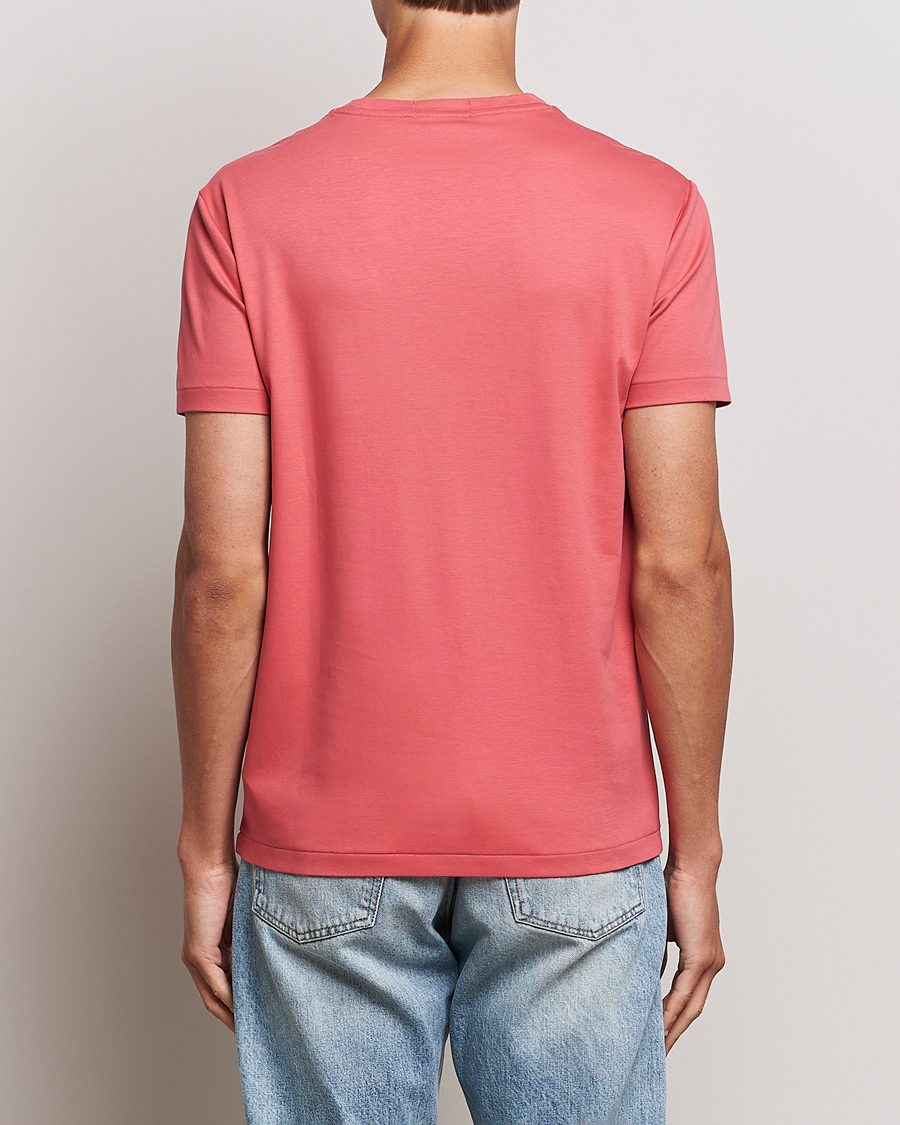 Homme | T-shirts | Polo Ralph Lauren | Luxury Pima Cotton Crew Neck T-Shirt Red Sky