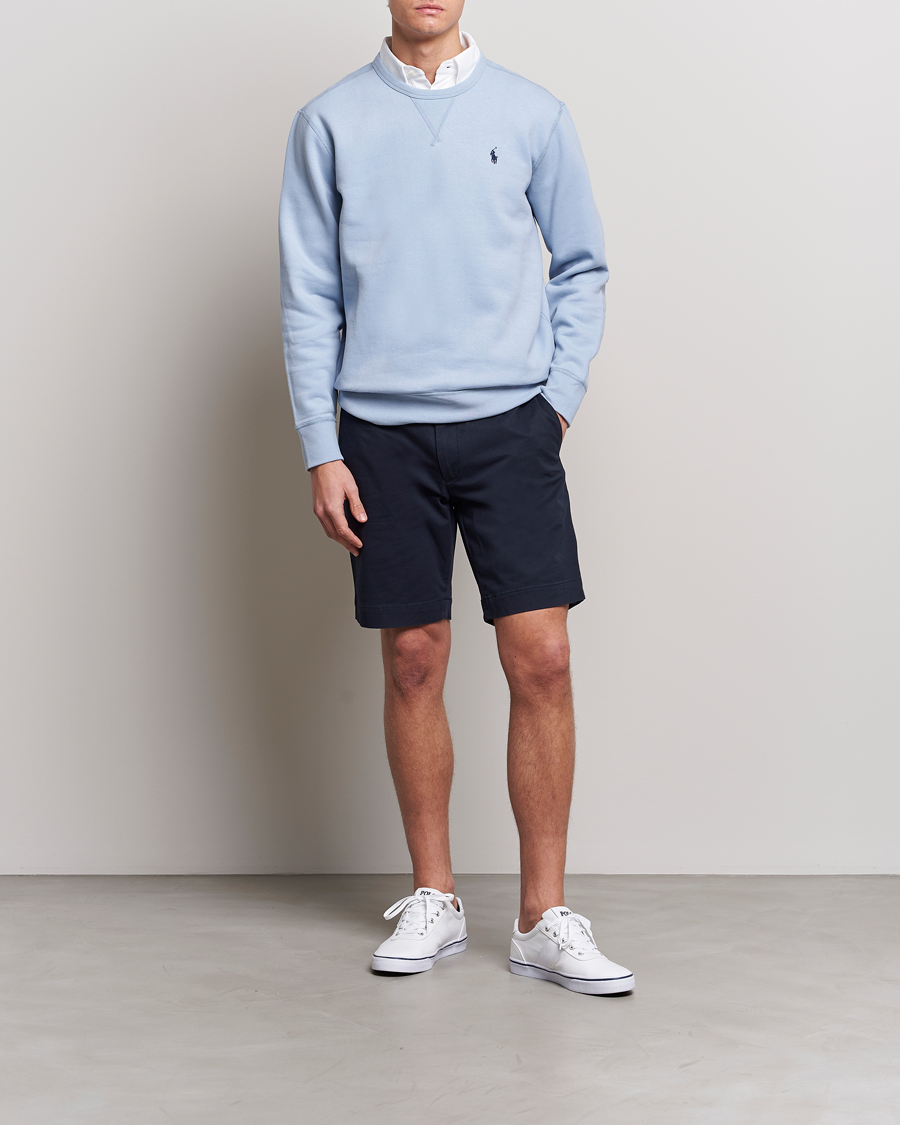 Homme | Pulls Et Tricots | Polo Ralph Lauren | Crew Neck Sweatshirt Estate Blue