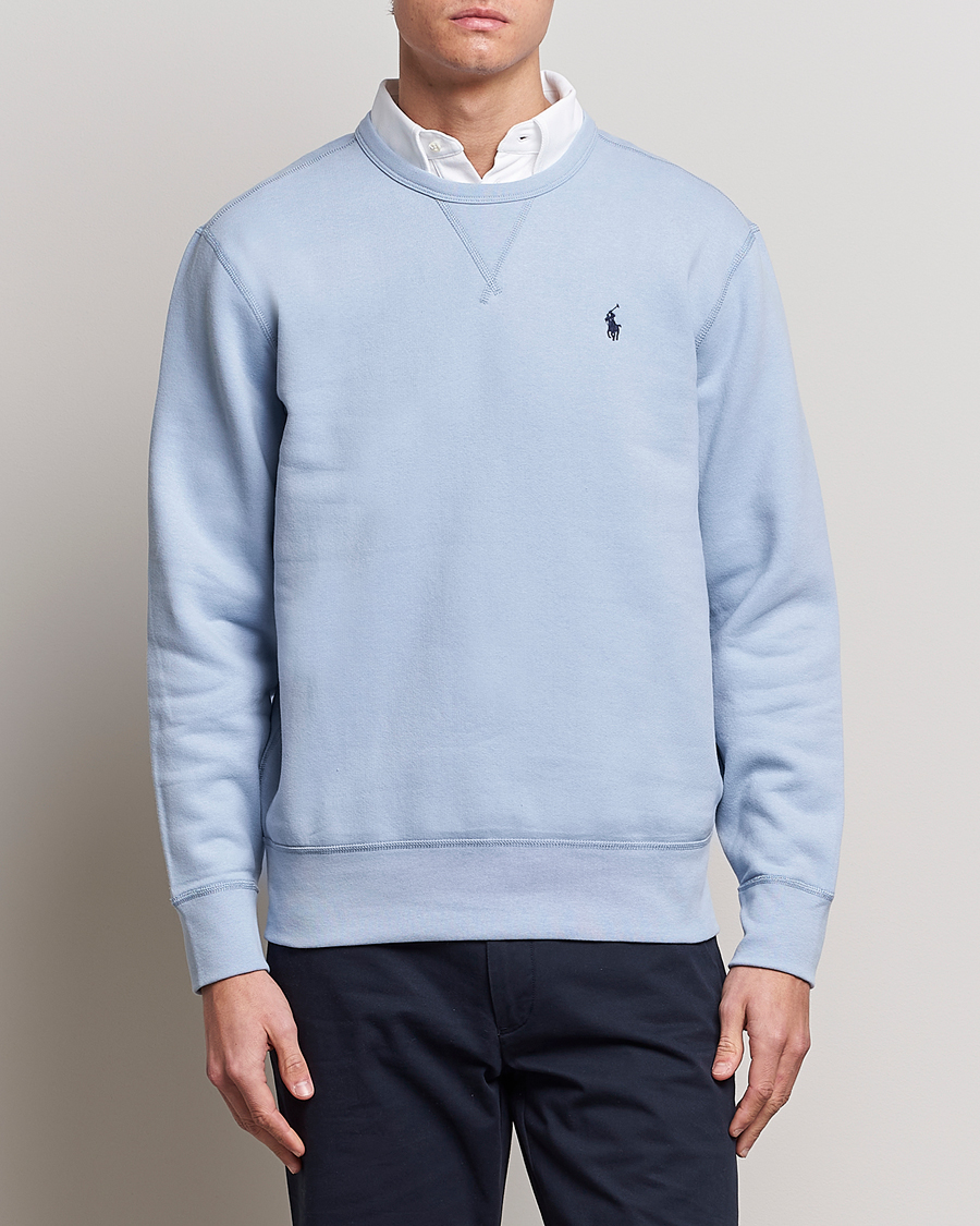 Homme | Pulls Et Tricots | Polo Ralph Lauren | Crew Neck Sweatshirt Estate Blue