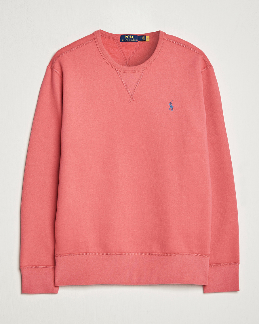 Homme | Pulls Et Tricots | Polo Ralph Lauren | Crew Neck Sweatshirt Red Sky