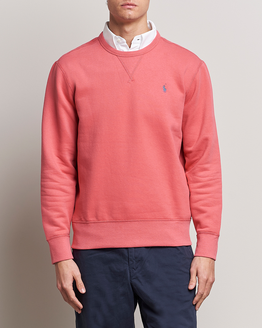 Homme | Pulls Et Tricots | Polo Ralph Lauren | Crew Neck Sweatshirt Red Sky