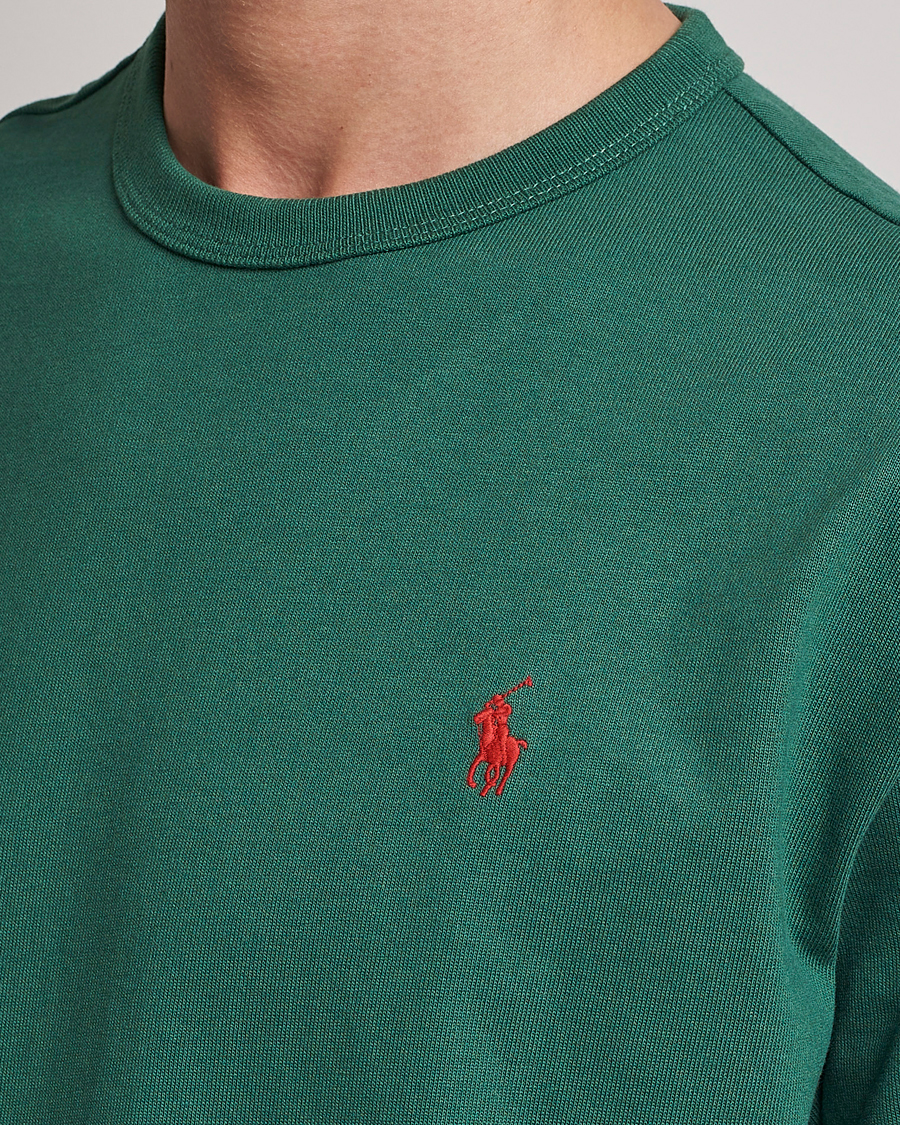 Homme | T-shirts | Polo Ralph Lauren | Heavyweight Crew Neck T-Shirt Washed Forest