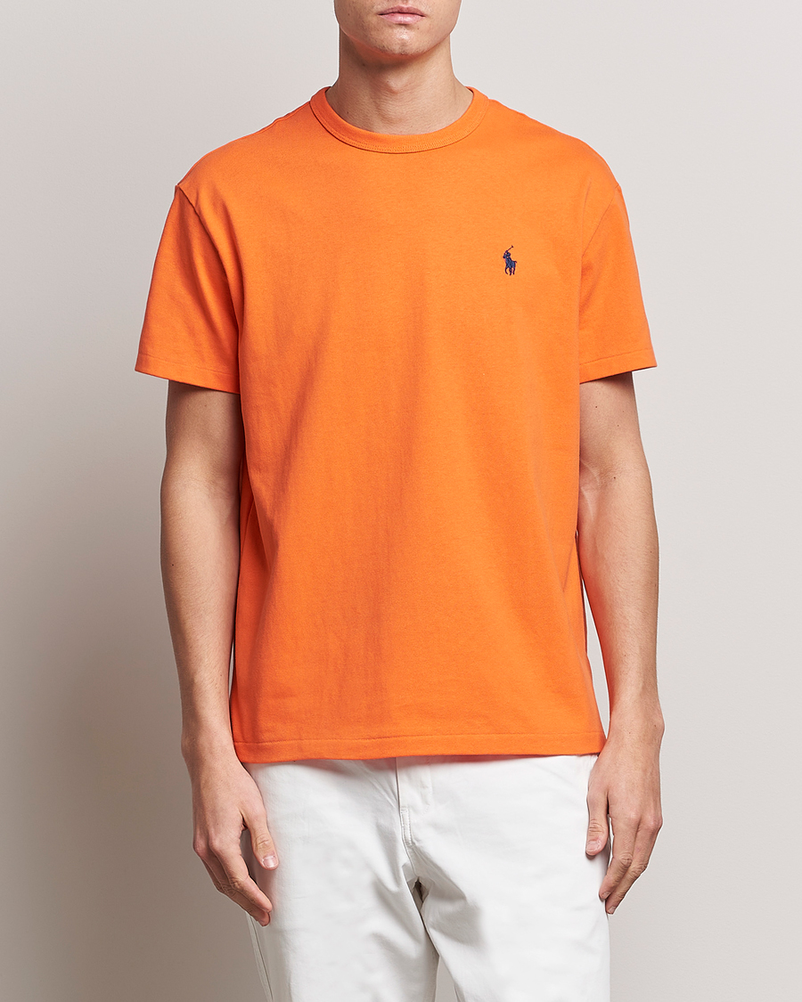 Homme | T-shirts | Polo Ralph Lauren | Heavyweight Crew Neck T-Shirt Orange