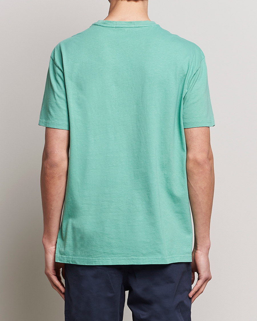 Homme | T-shirts | Polo Ralph Lauren | Cotton/Linen Crew Neck T-Shirt Essex Green
