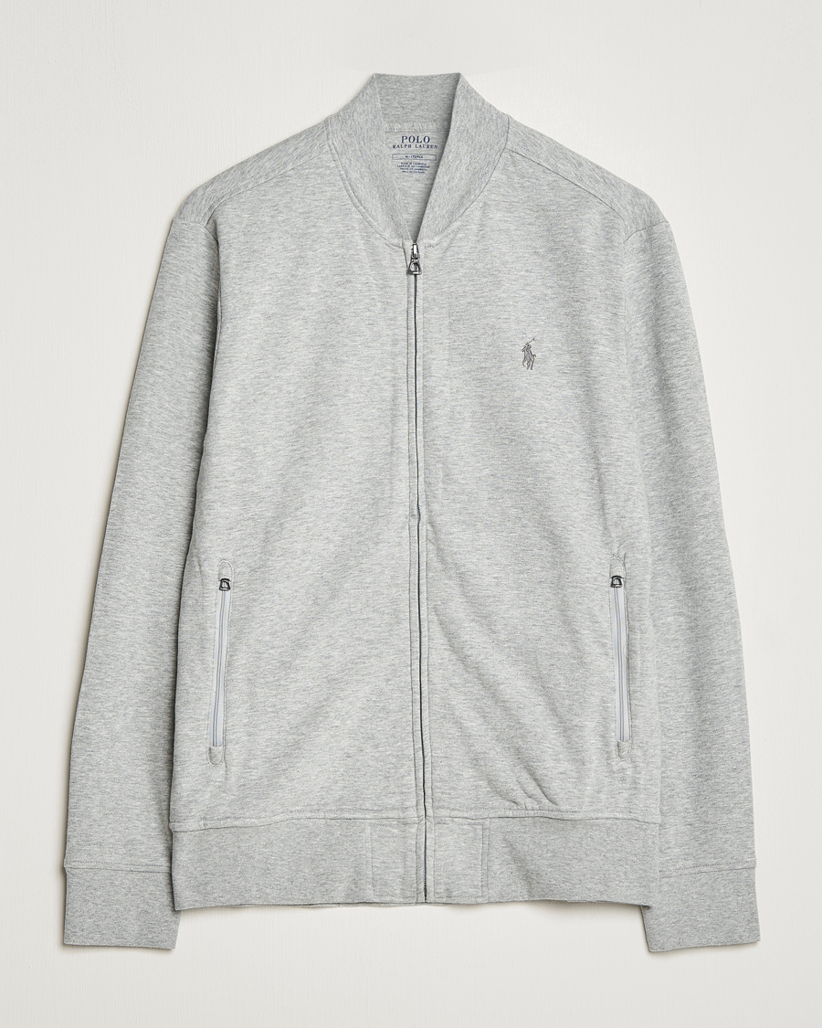Homme | Pulls Et Tricots | Polo Ralph Lauren | Double Knit Full-Zip Sweater Andover Heather
