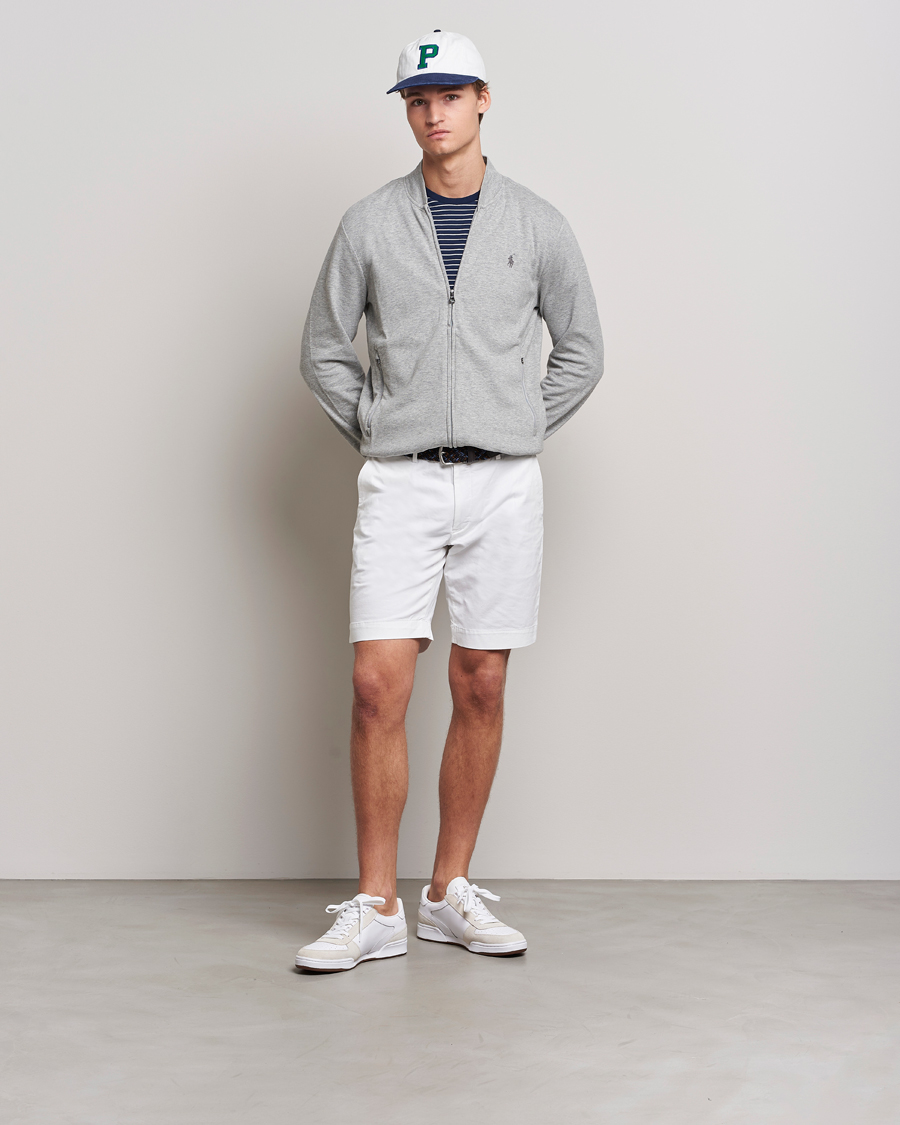 Homme | Pulls Et Tricots | Polo Ralph Lauren | Double Knit Full-Zip Sweater Andover Heather