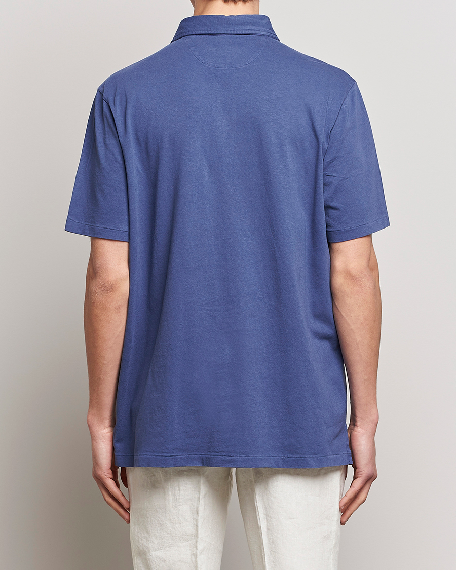 Homme | Polos | Polo Ralph Lauren | Cotton/Linen Polo Boathouse Navy