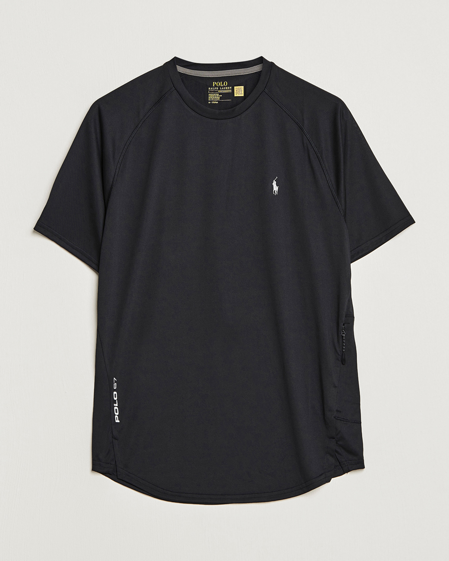 Homme | T-shirts | Polo Ralph Lauren | Performance Jersey Crew Neck T-Shirt Black