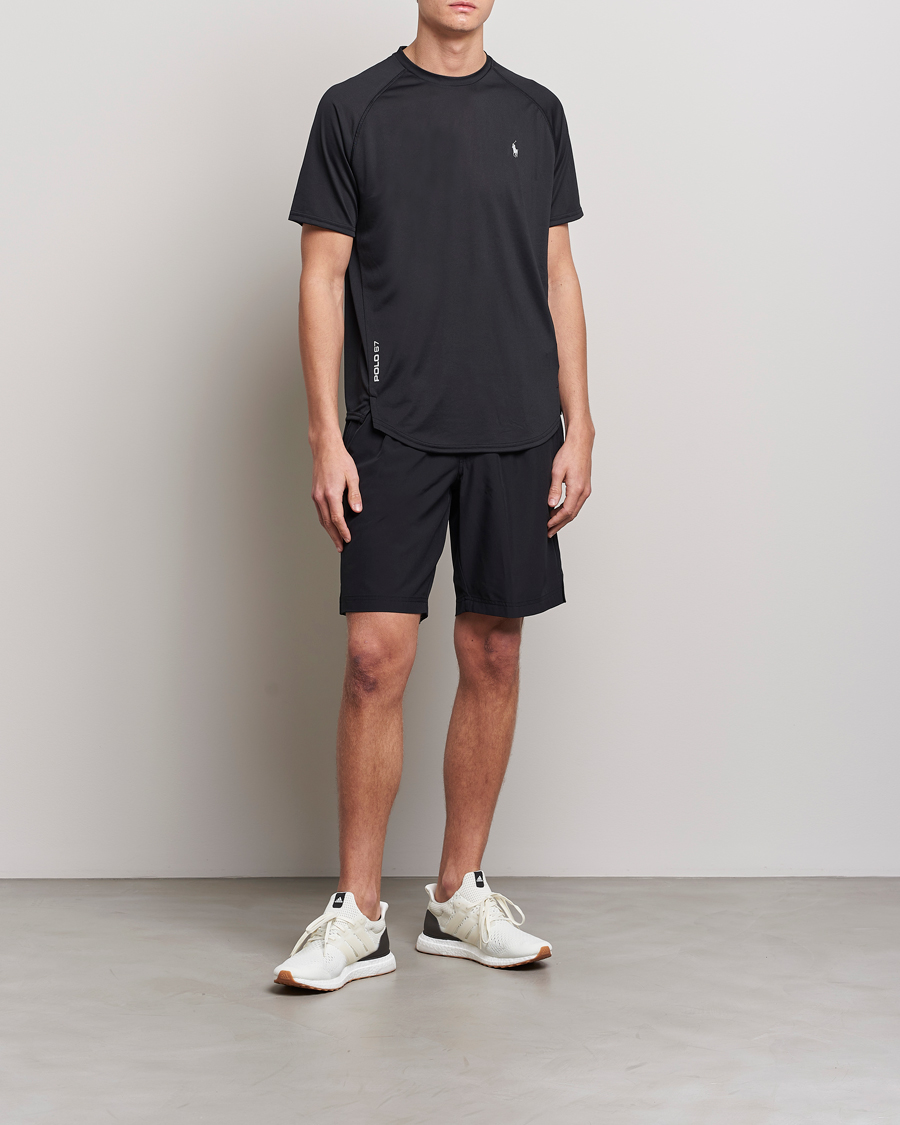 Homme | T-shirts | Polo Ralph Lauren | Performance Jersey Crew Neck T-Shirt Black