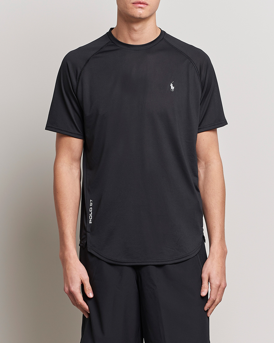 Homme | T-shirts | Polo Ralph Lauren | Performance Jersey Crew Neck T-Shirt Black