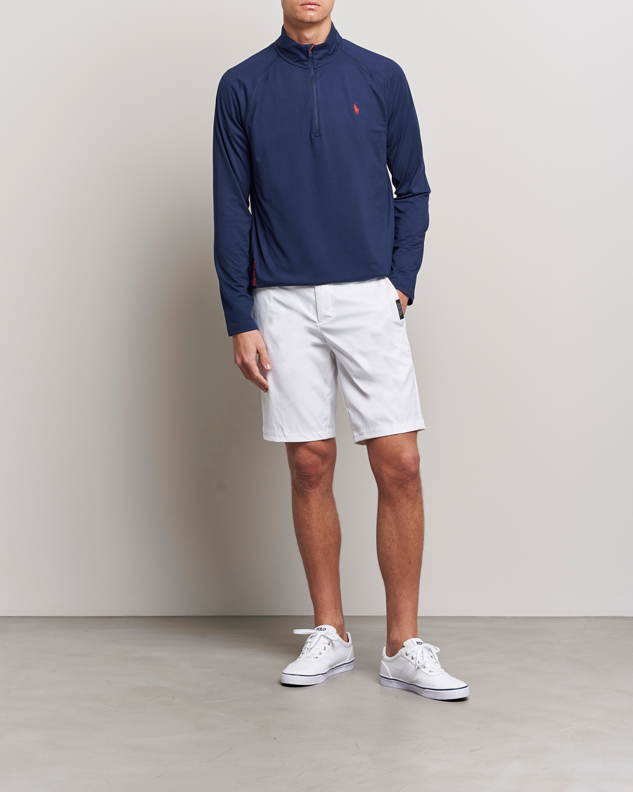 Homme | Pulls Et Tricots | Polo Ralph Lauren | Performance Jersey Half-Zip Newport Navy