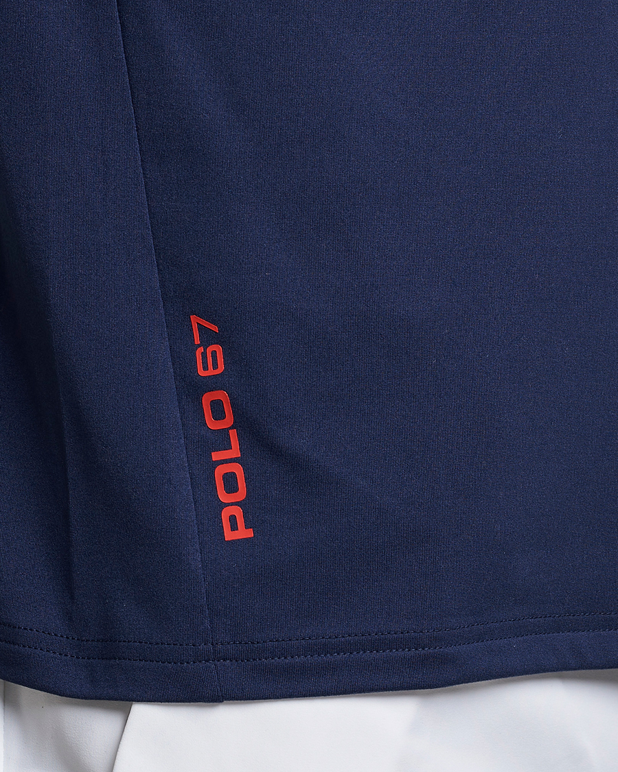 Homme | Pulls Et Tricots | Polo Ralph Lauren | Performance Jersey Half-Zip Newport Navy