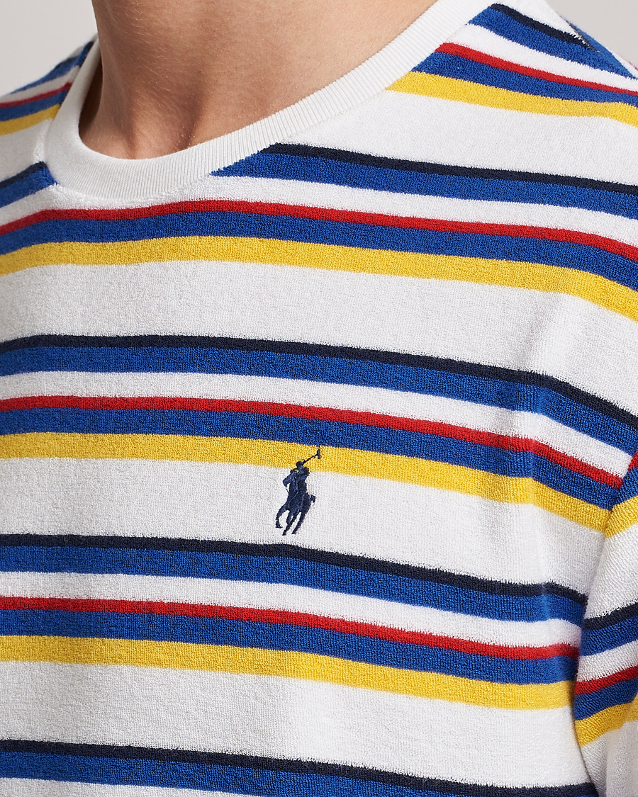 Homme | T-shirts | Polo Ralph Lauren | Cotton Terry Striped T-Shirt Multi