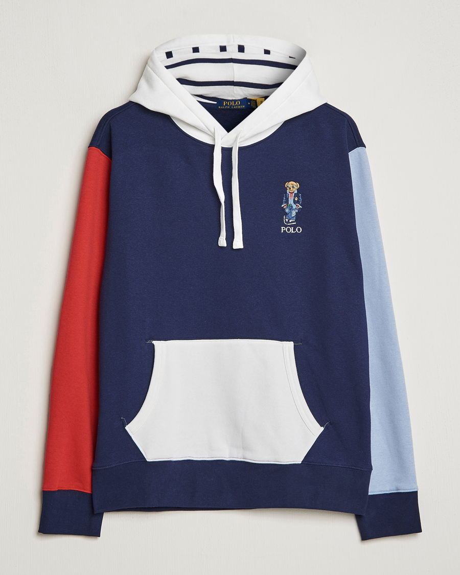 Homme | Pulls Et Tricots | Polo Ralph Lauren | Printed Regatta Bear Colorblocked Hoodie Multi