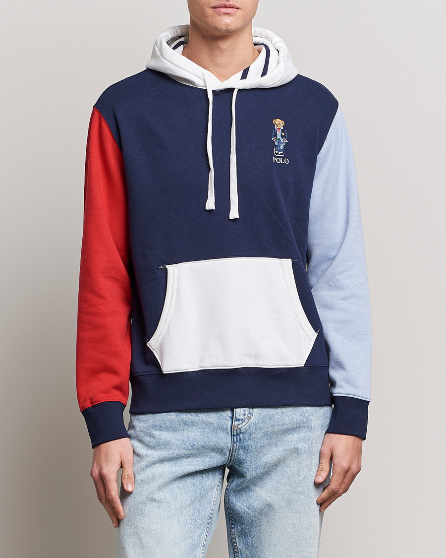 Homme | Pulls Et Tricots | Polo Ralph Lauren | Printed Regatta Bear Colorblocked Hoodie Multi