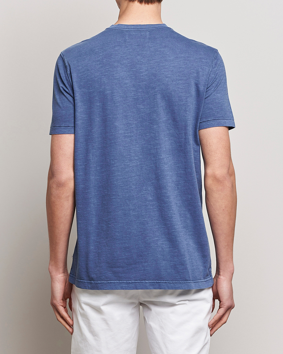 Homme | T-shirts | Polo Ralph Lauren | Slub Jersey Henley T-Shirt Light Navy