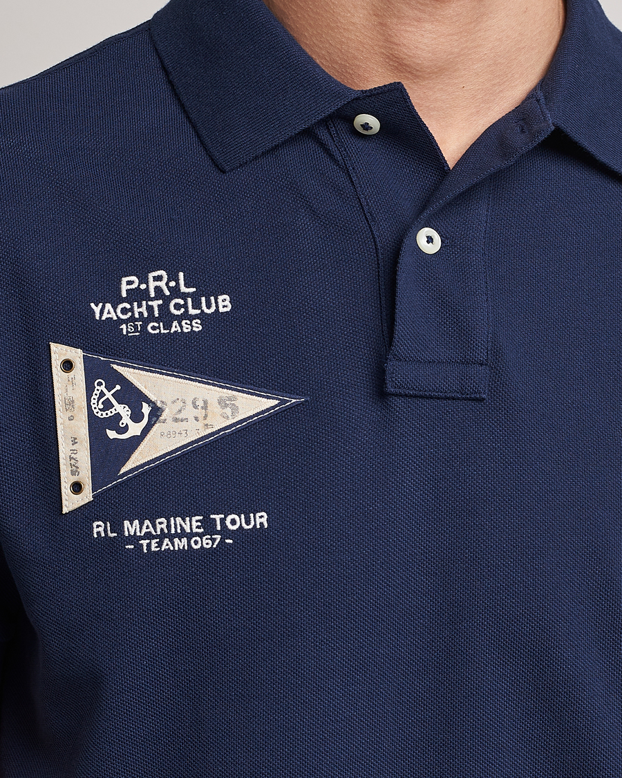 Homme | Polos | Polo Ralph Lauren | Custom Slim Fit Regatta Polo Newport Navy