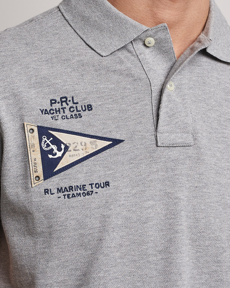 Homme | Polos | Polo Ralph Lauren | Custom Slim Fit Regatta Polo Andover Heather