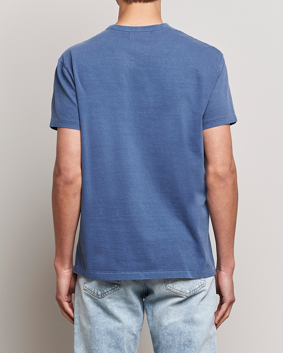 Homme | T-shirts | Polo Ralph Lauren | Graphic Logo Jerset Crew Neck T-Shirt Earth Blue