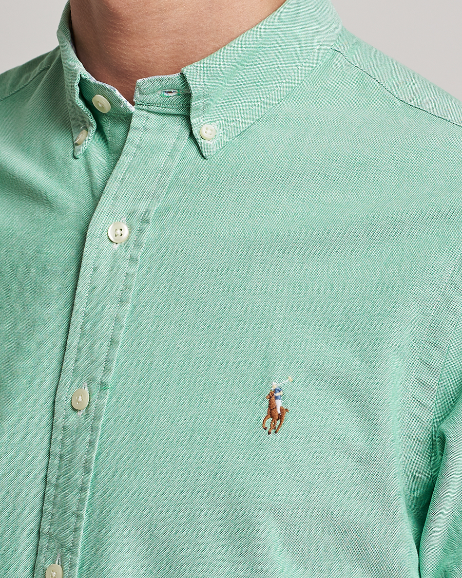 Homme | Chemises | Polo Ralph Lauren | Slim Fit Oxford Button Down Shirt Golf Green