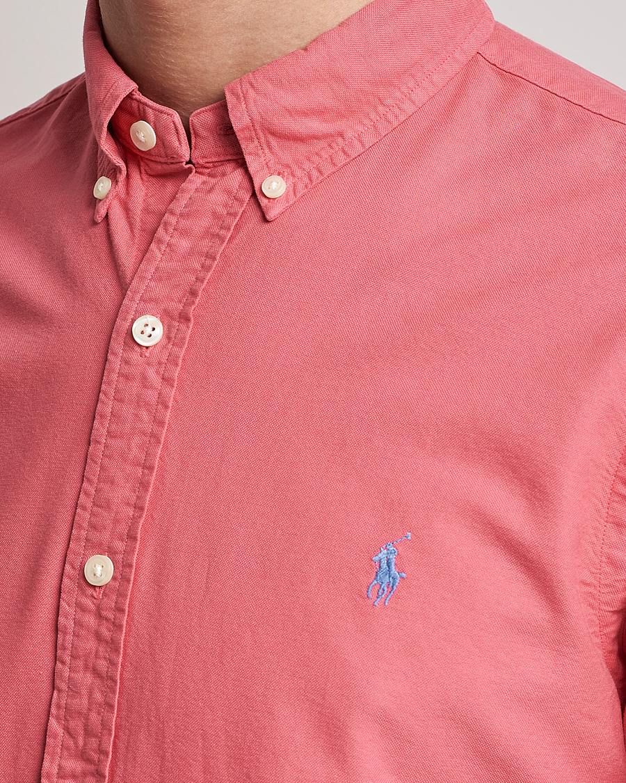 Homme | Chemises | Polo Ralph Lauren | Slim Fit Garment Dyed Oxford Red Sky