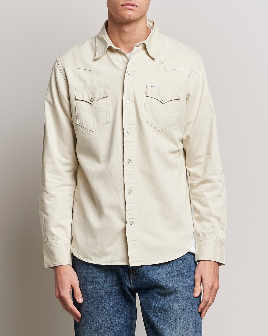 Homme | Chemises | Polo Ralph Lauren | Western Denim Shirt Basic Sand