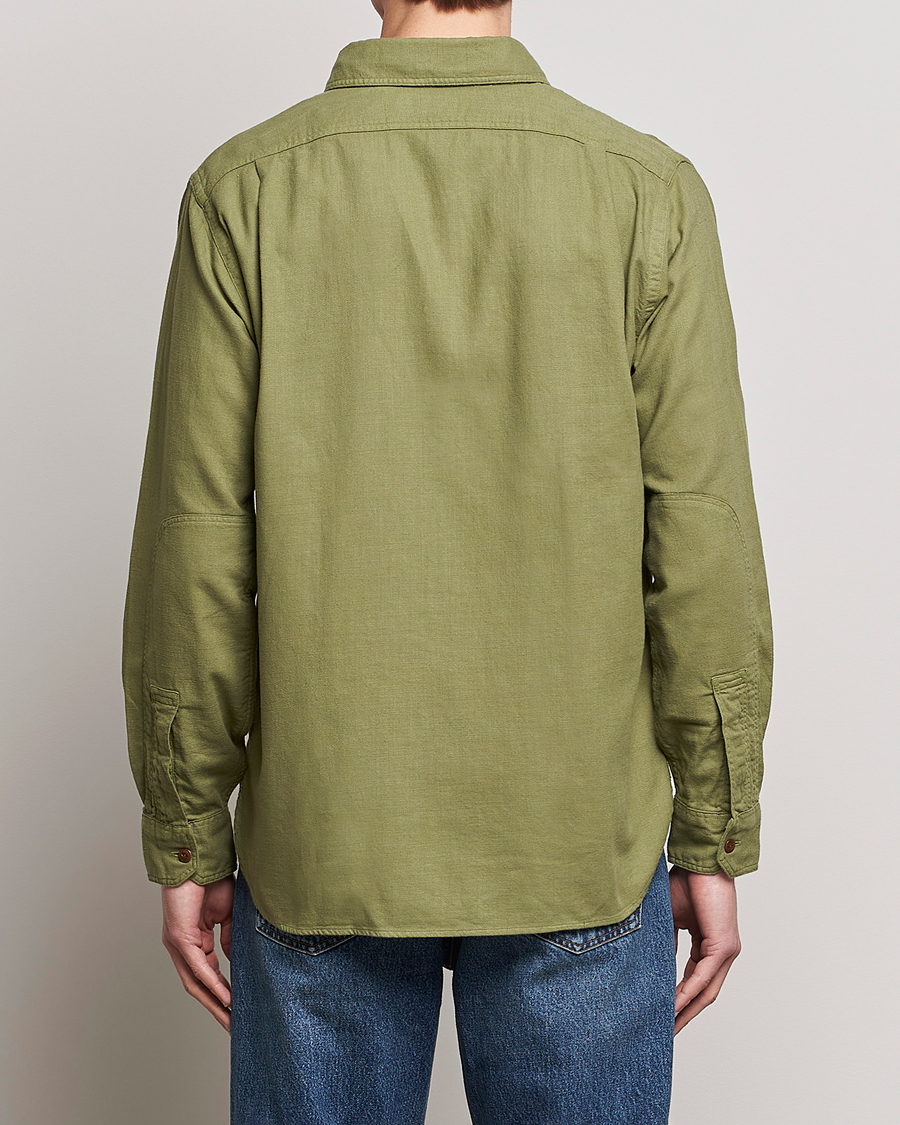 Homme | Chemises | Polo Ralph Lauren | Cotton Overshirt Sage Olive