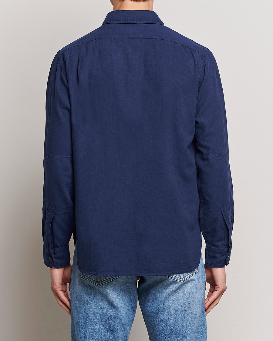 Homme | Chemises | Polo Ralph Lauren | Cotton Overshirt Newport Navy
