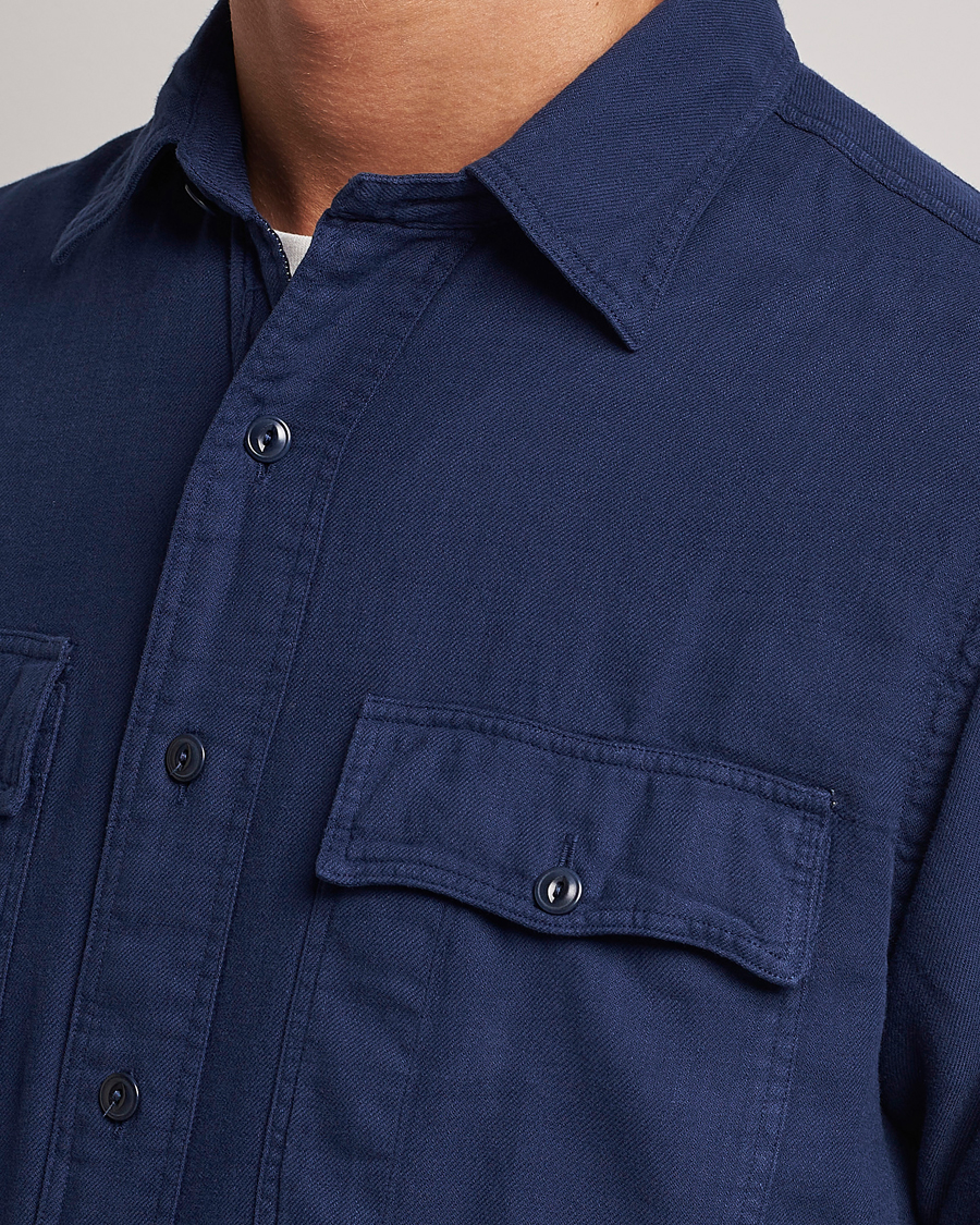Homme | Chemises | Polo Ralph Lauren | Cotton Overshirt Newport Navy