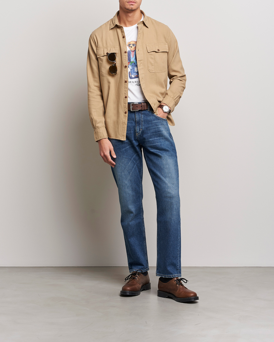 Homme | Chemises | Polo Ralph Lauren | Cotton Overshirt Vintage Khaki