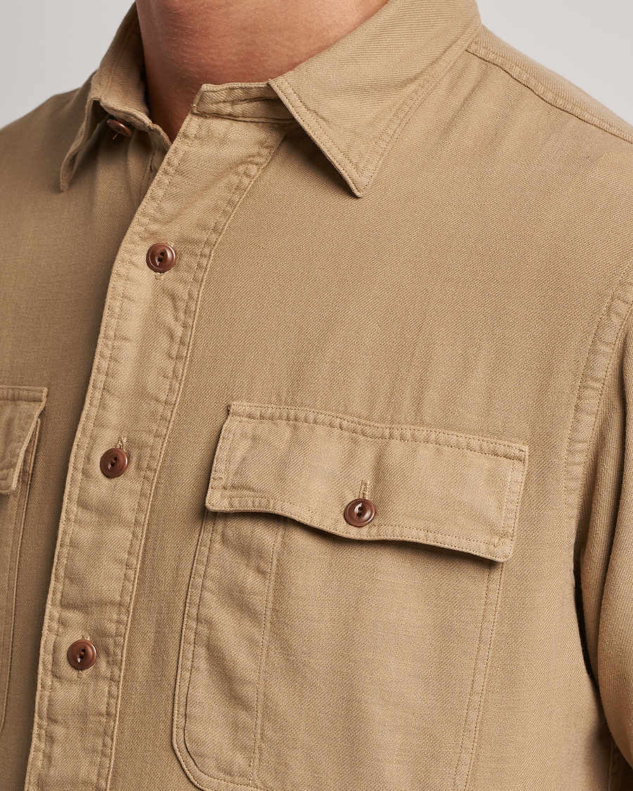 Homme | Chemises | Polo Ralph Lauren | Cotton Overshirt Vintage Khaki