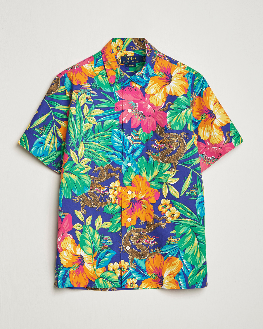 Homme | Chemises | Polo Ralph Lauren | Printed Flower Short Sleeve Shirt Tropical