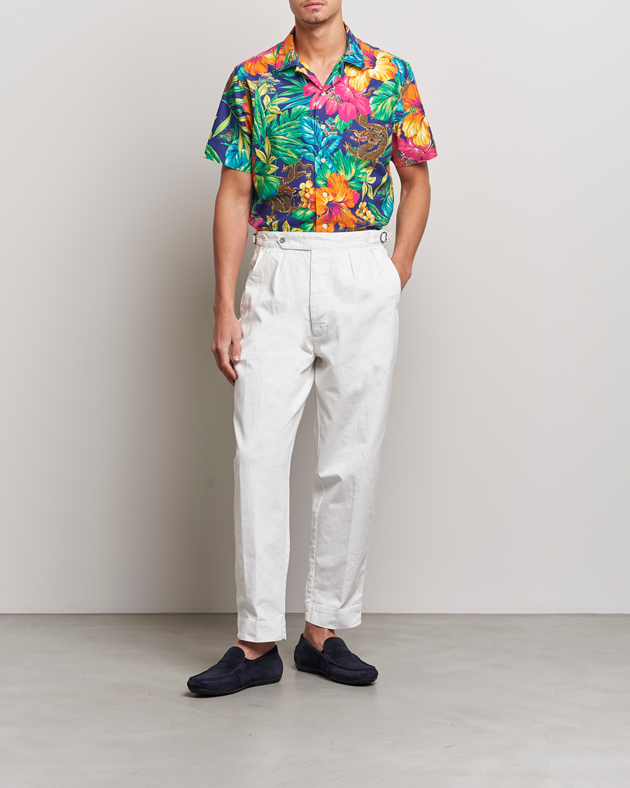 Homme | Chemises | Polo Ralph Lauren | Printed Flower Short Sleeve Shirt Tropical