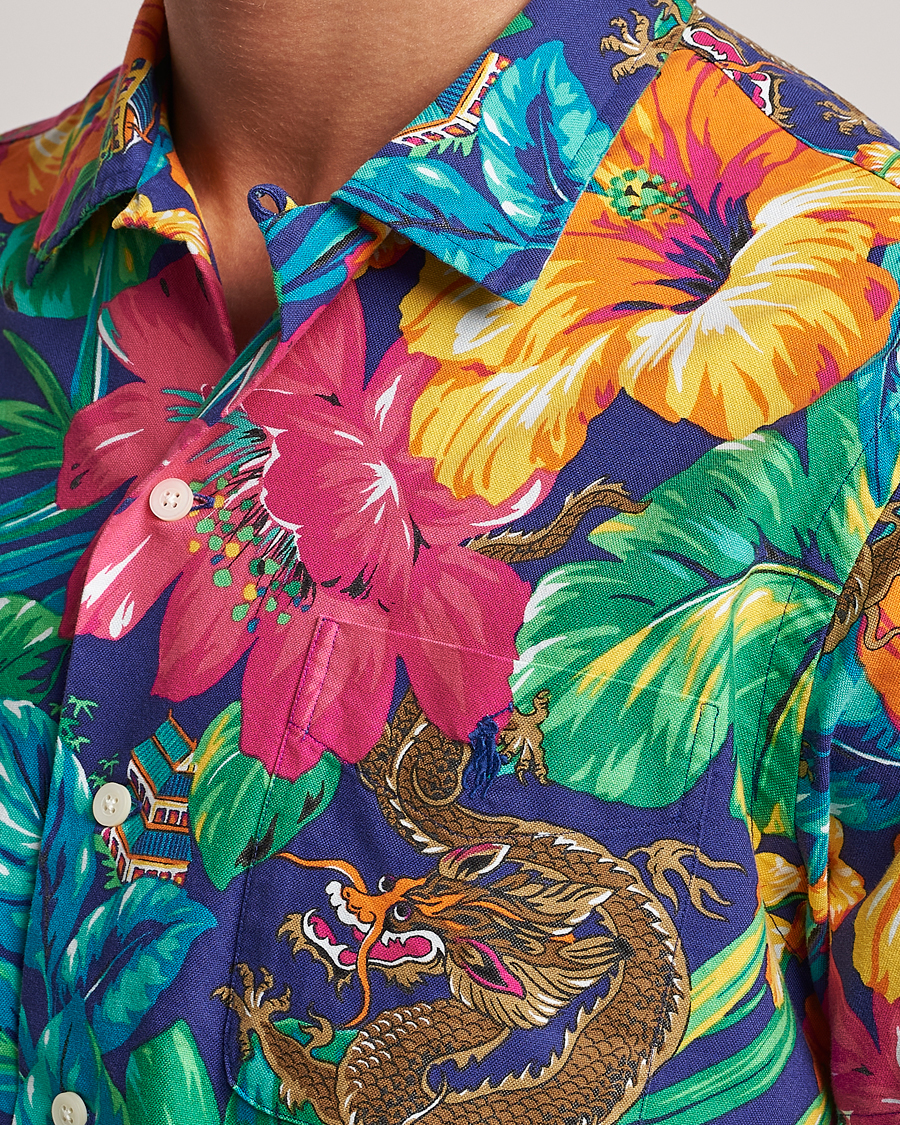 Homme | Chemises | Polo Ralph Lauren | Printed Flower Short Sleeve Shirt Tropical