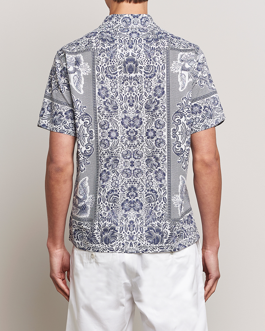 Homme | Chemises | Polo Ralph Lauren | Printed Paisley Short Sleeve Shirt Blue